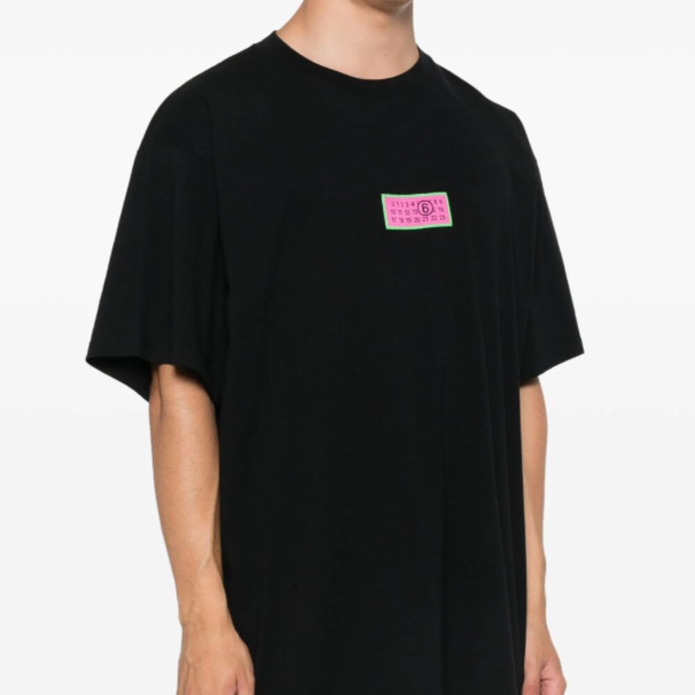 BNWT AW24 MM6 MAISON MARGIELA NUMBERS MOTIF TSHIRT S